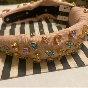 Lele Sadoughi Candy Jeweled Pastel Garden Headband